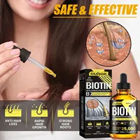 Huile essentielle de croissance des cheveux au collagène B7, vitamine, prévient la perte de cheveux et nourrit avec des huiles essentielles, ensemble de traitement du cuir chevelu pour hommes et femmes 3