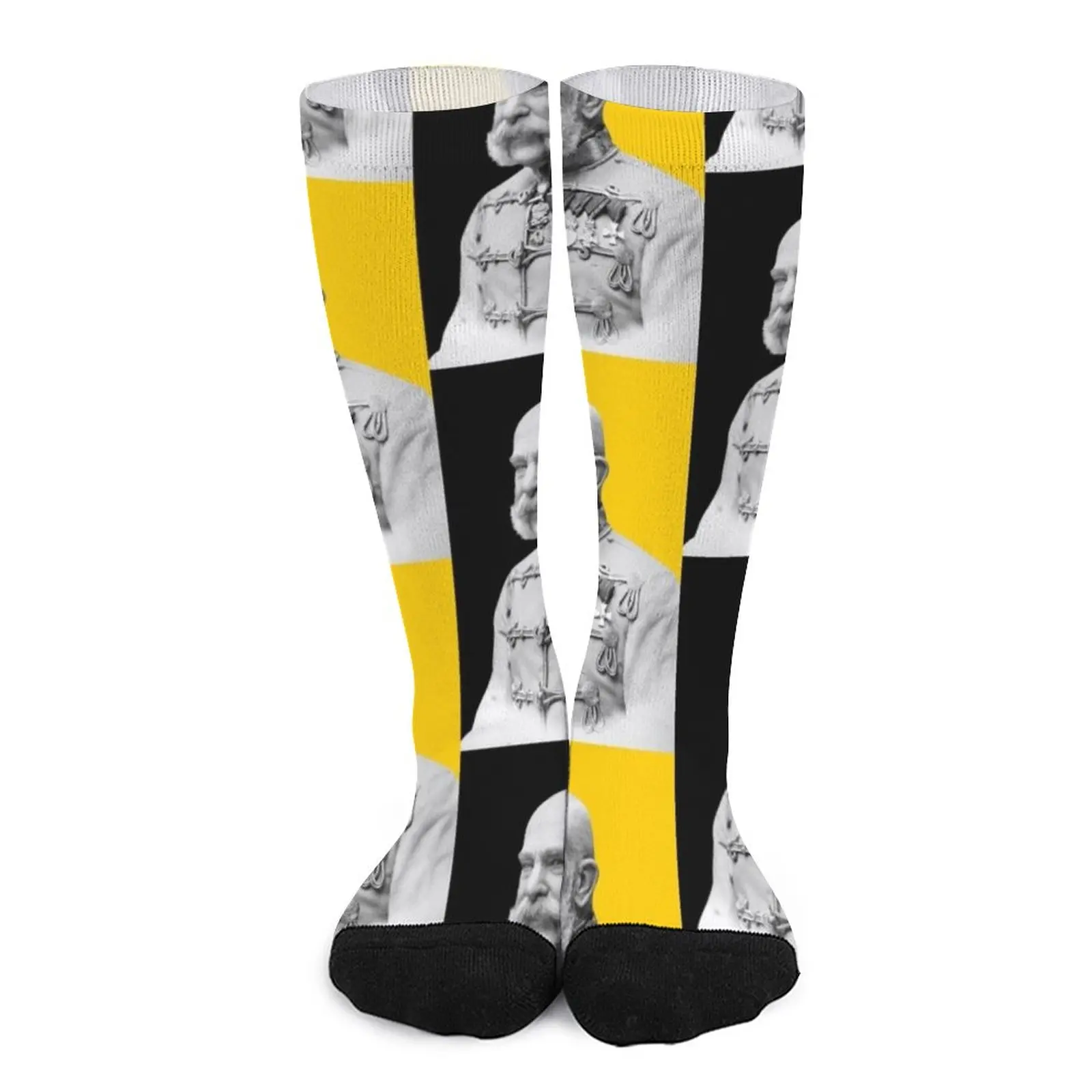 Franz Joseph I of Austria with Flag Socks Crossfit socks heated socks flag of brazil brazilian flag socks hiking short socks socks for man women s