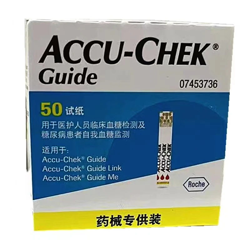 Accu-Chek Guide Test Strips Exp: 31 10/ blood glucose strips blood test strips