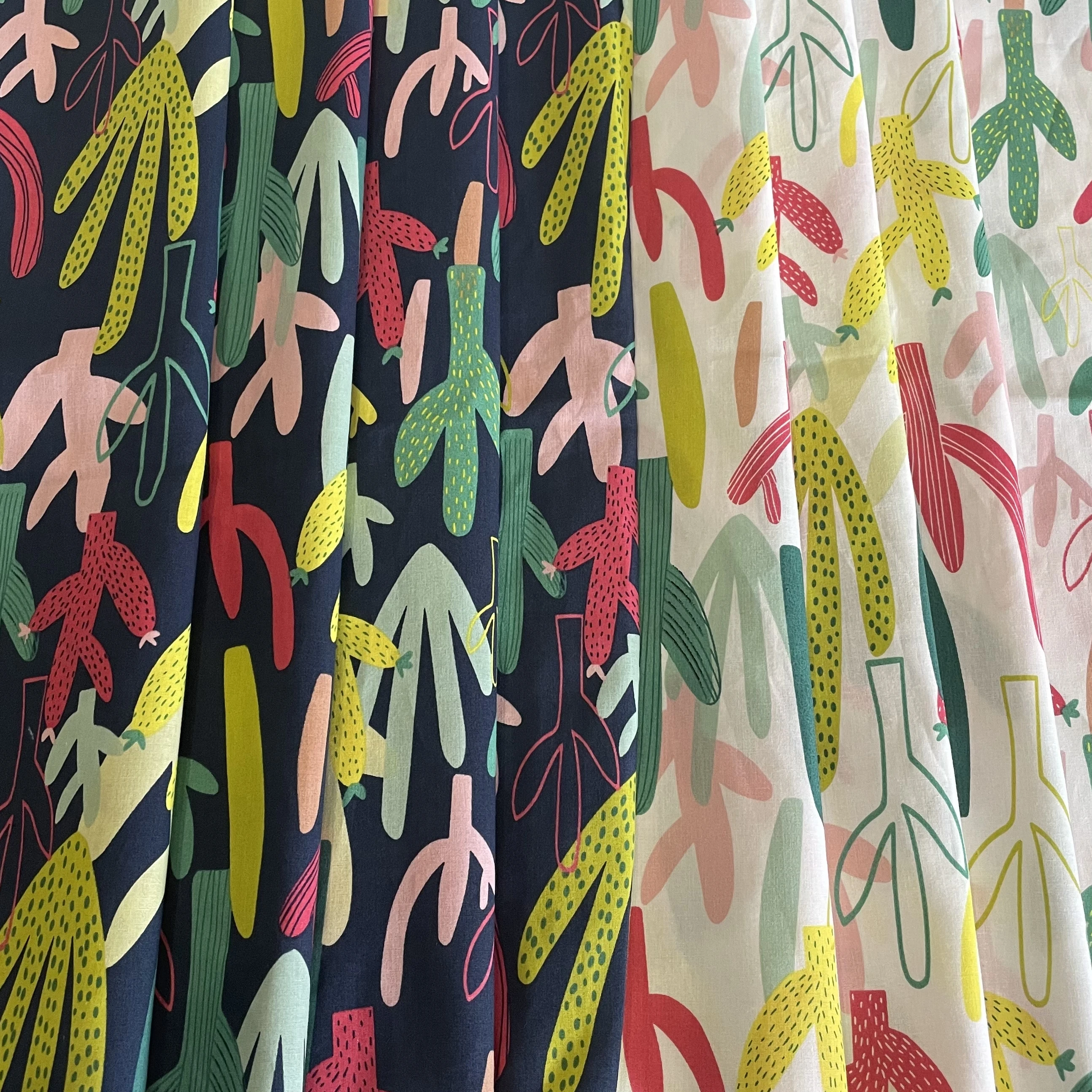 145&times;50CM Cactus Digital Printing 100%Cotton Poplin Sewing Fabric DIY Children's Clothing To Decorate Home Making Baby Dress cotton fabric cotton poplin fabric