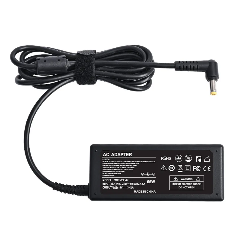 High-Performance 65W Laptop AC Charger Power Adapter with 5.5*1.7mm Connector