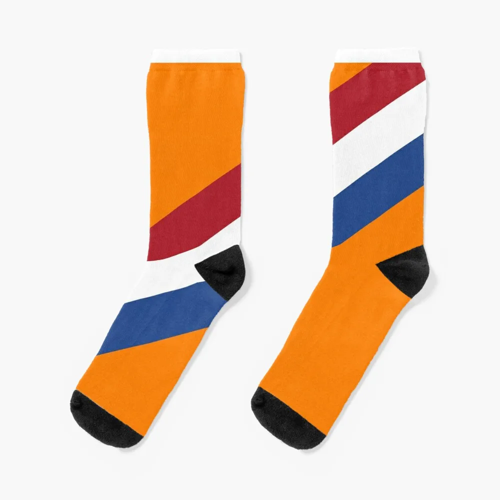 Netherlands Flag - Redesign Socks cartoon socks Cartoon characters socks winter socks kawaii socks Socks Female Men's