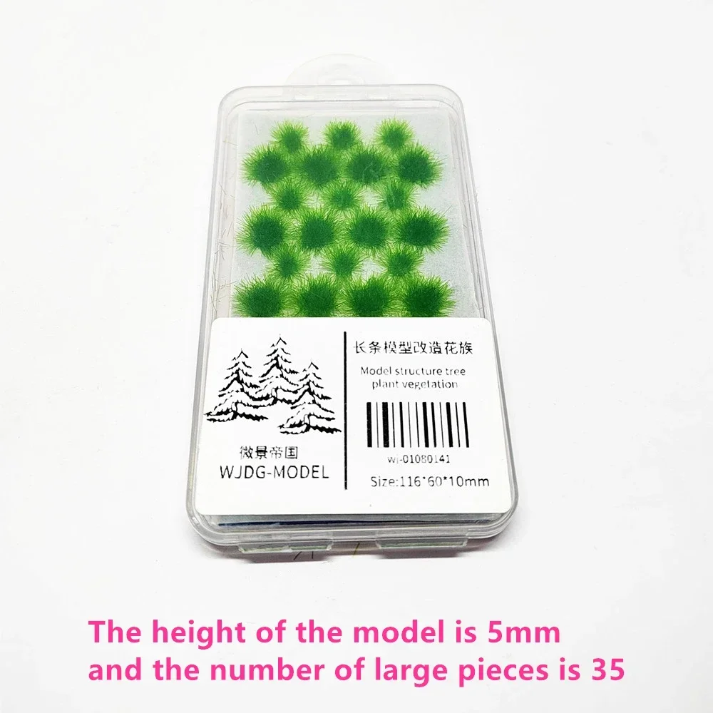 104/5/35pcs hobbyist handmade DIY model grass building sand table model micro-landscape materials Mini Farmland Static Terrain 6