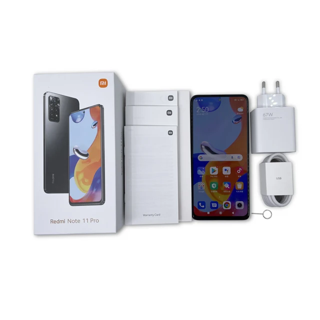 Globalna wersja Xiaomi Redmi Note 11 Pro Smartphone 64/128GB MTK Helio G96 Octa Core 108MP kamery 120Hz wyświetlacz 67W szybkie ładowanie 6