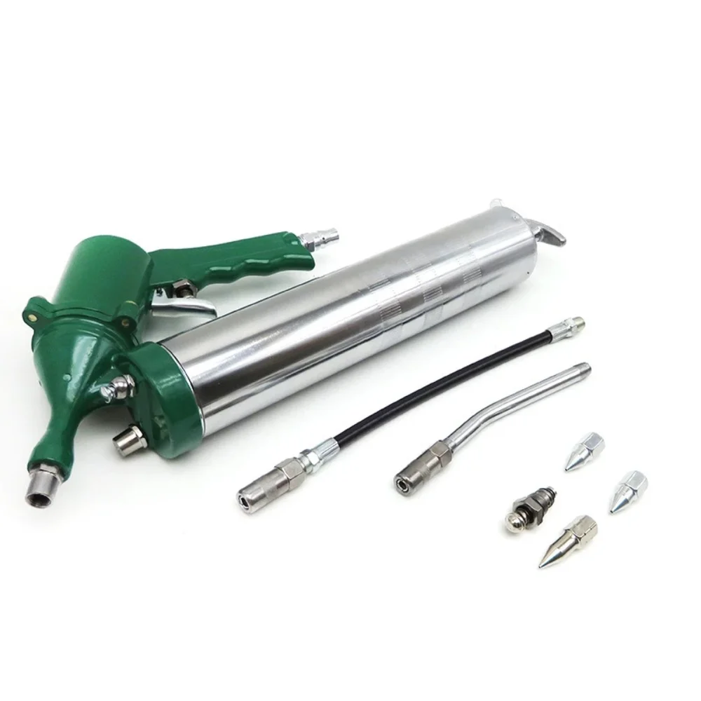 400CC Pneumatic Grease Gun Portable Pneumatic Compressor Pump Grease