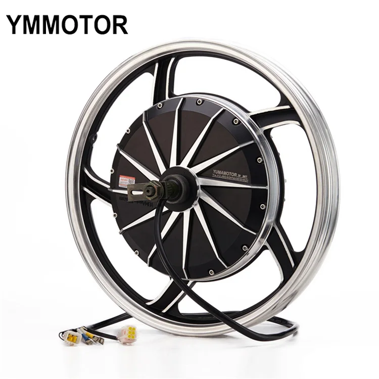 17 Inch 1500W-3000W 72V Bldc Hub Motor Brushless Dc Electric Motor For Motorcycle