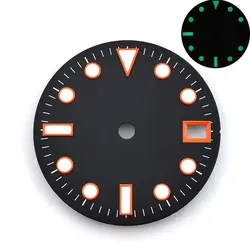 Green Luminous 28.5mm Watch Dial (WZ - N - 87)