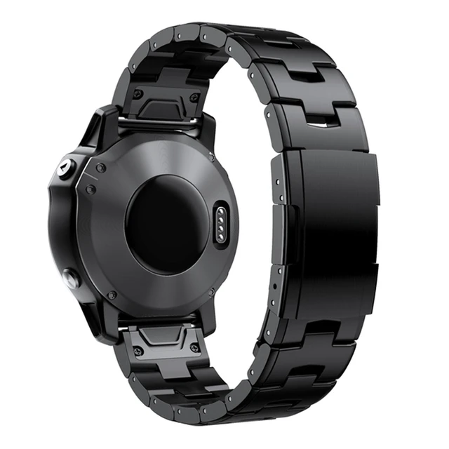 Bracelet de montre en métal pour Garmin Fenix 7 Solar