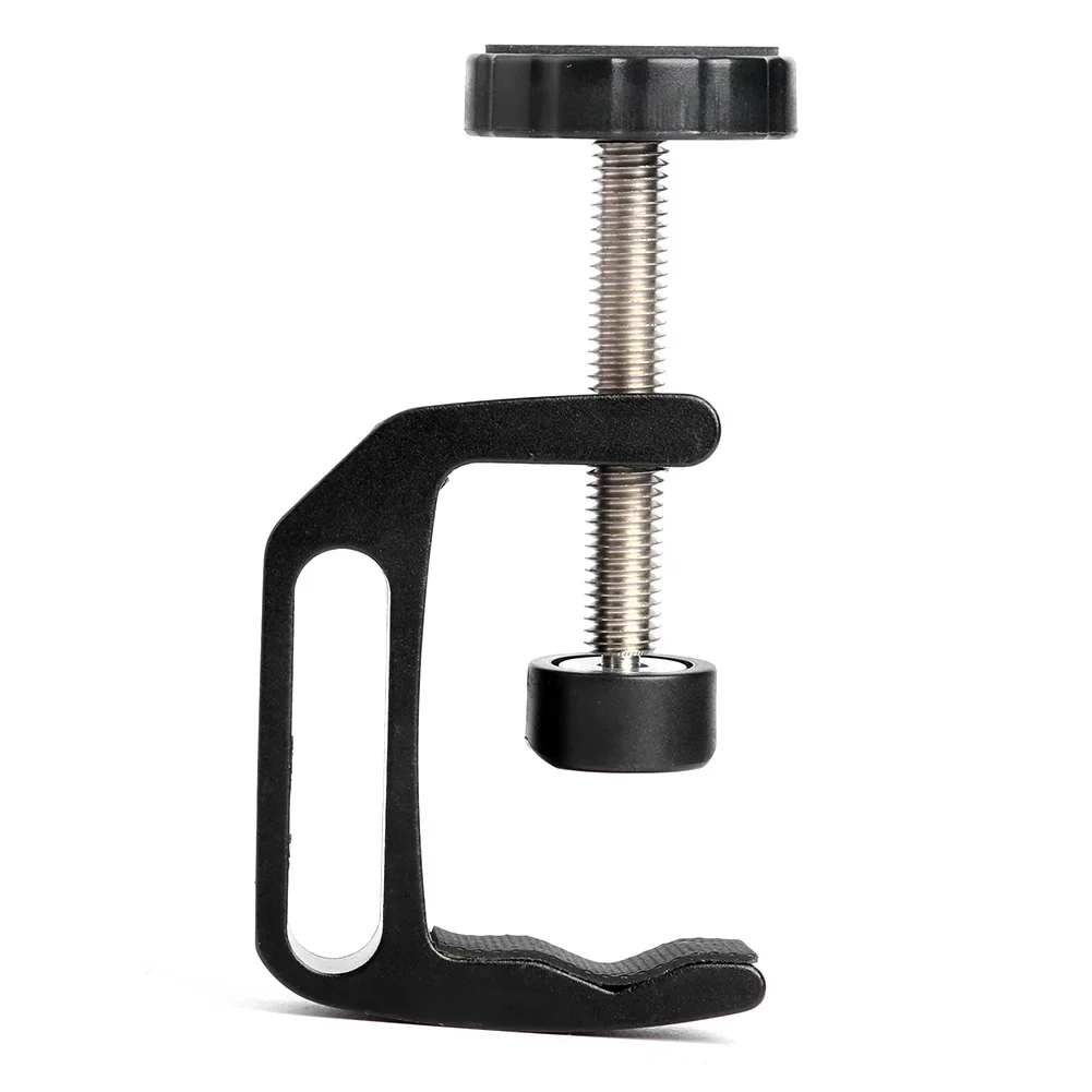 Photographic Light Stand Universal C Clamp Desktop Mount Clamp Tripod Light Stand Camera Lamp Flash Fixed Holder Clip for Photography Live Studio