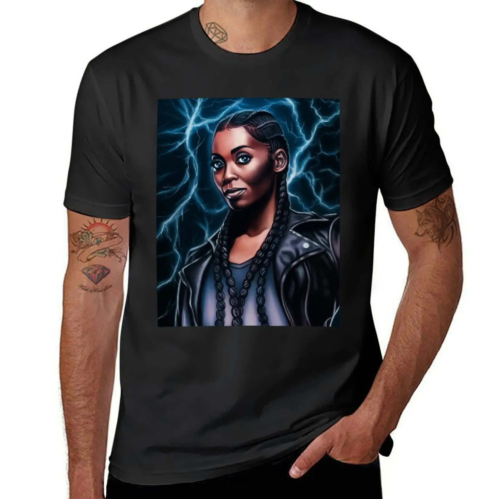 

Футболка Thunder для мальчиков, белые тяжелые Графические футболки для мужчин, хлопок