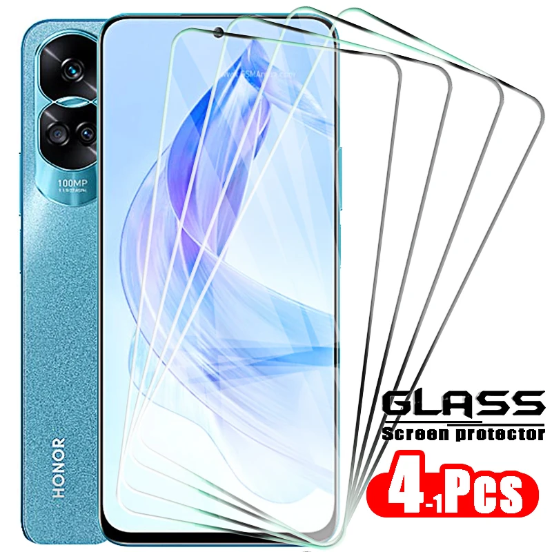 

4-1 шт. для Honor 90 Lite стекло закаленное 9H черное HD полное покрытие Защита экрана для Huawei Honor 70 Lite 90 lite 70 lite