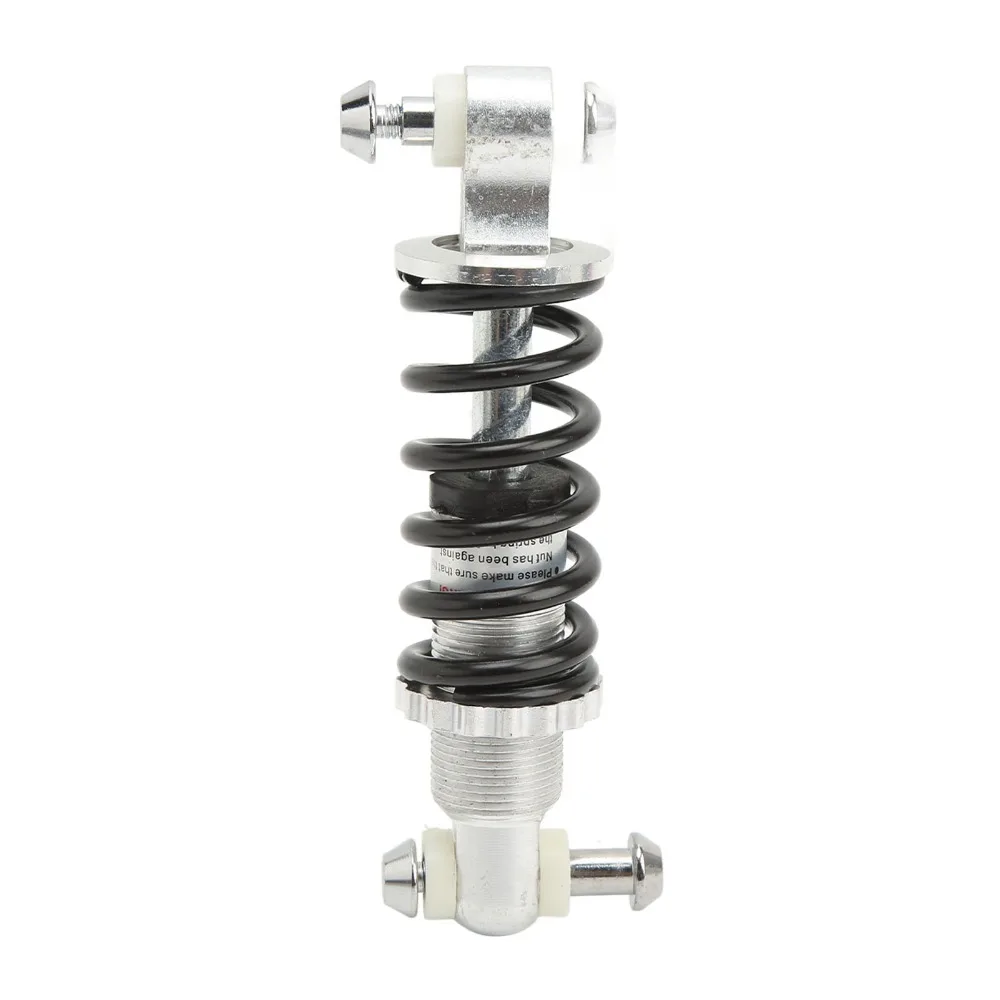 125mm 300lbs 자전거 충격 흡수기 실버&블랙 알루미늄 합금 후방 충격 흡수기 쉬운 설치 스프링 충격 흡수기