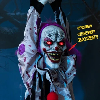 Halloween Hanging Clown Decoration 1