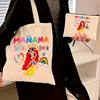 2pcs/set Tomorrow Will Be Nice Fashion Tote Ladies Cosmetic Organizer Karol G Merch Eco Large Capacity Shopping Bag Wallet Gift 3