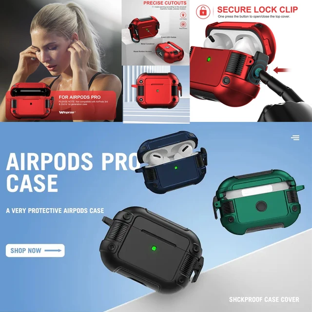 AirPods Case Cover with Keychain, Luxury Full-Body Hard Shell Airpods  Protective Cover Case Designed for AirPods 2 & 1, for AirPods Wireless  Charging