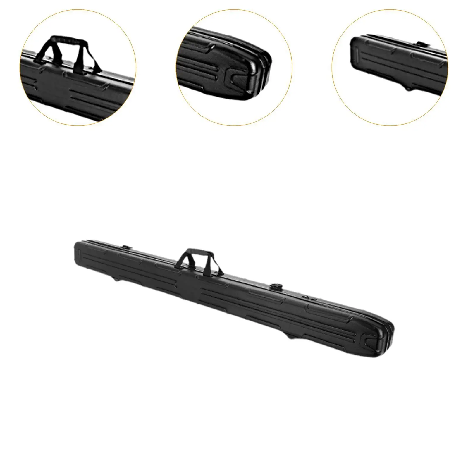 Fishing Rod Bag Hard Shell Accessories Lightweight Organizer Fishing Pole Storage Case for Travel Garage Saltwater Gifts Boat