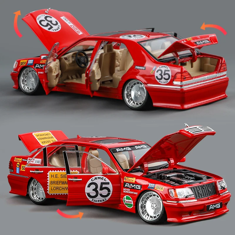 【新車】 1/24 メルセデス・ベンツ W140 320SEL カスタム 新車】 1/24 メルセデス・ベンツ W140 320SEL カスタム 1:24