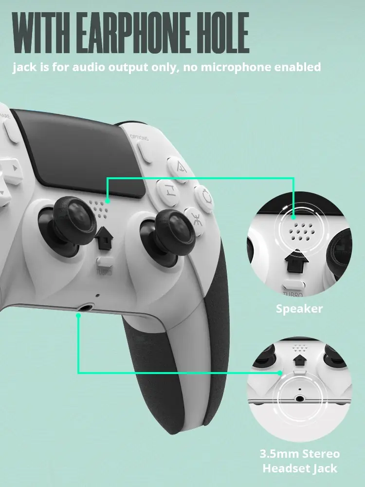 Bluetooth Headphones Headphone Jack Ps4 Controller Mm Playstation