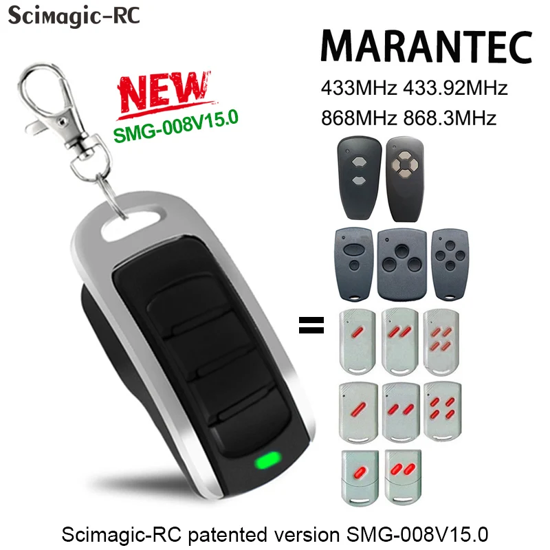 2点セット2ボタンリモコン (Marantec)