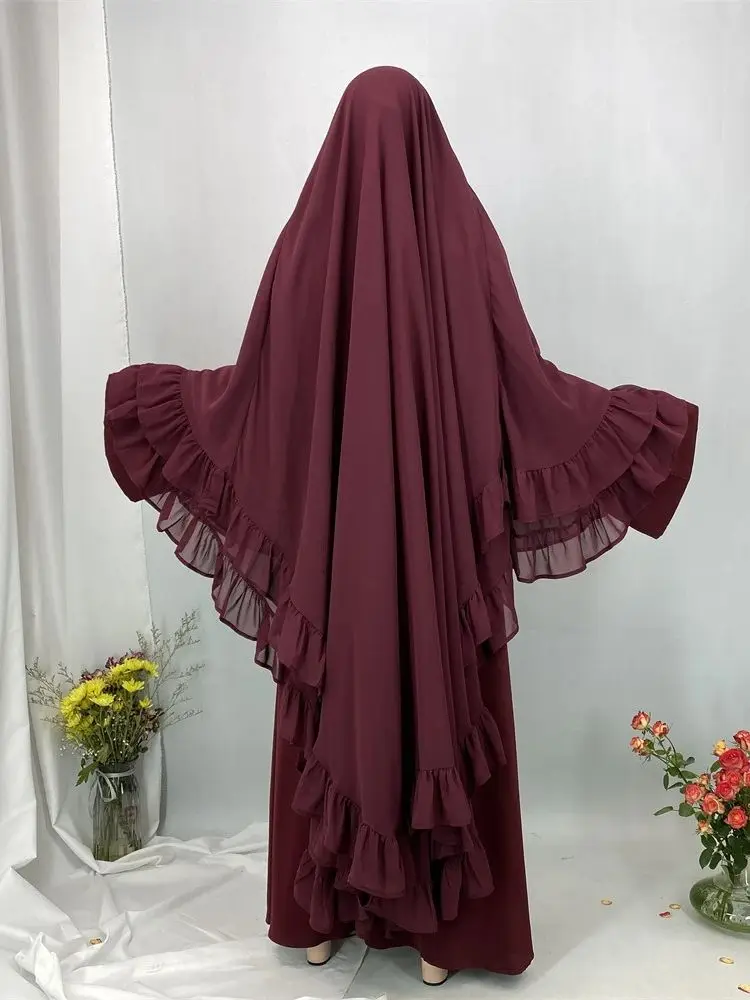 Wine Red Hijab
