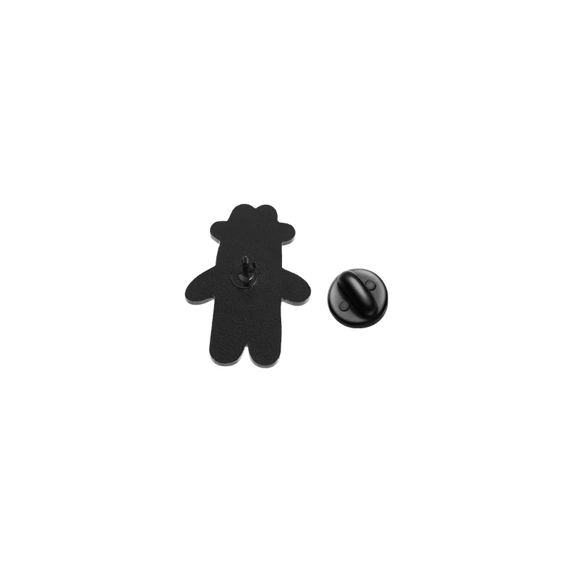 Cartoon Bubble Man Emaille Pin Lustige Anime Charakter Periphere Animation Blaue Figur Brosche Revers Abzeichen Schmuck Geschenk für Freunde – Detail 10