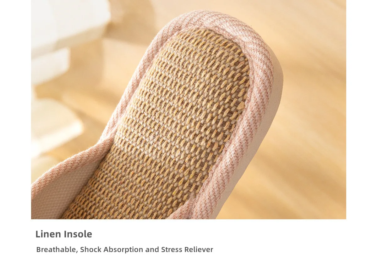 Breathable Open Toe Slippers - Non-Slip Indoor Slides for Men and Women