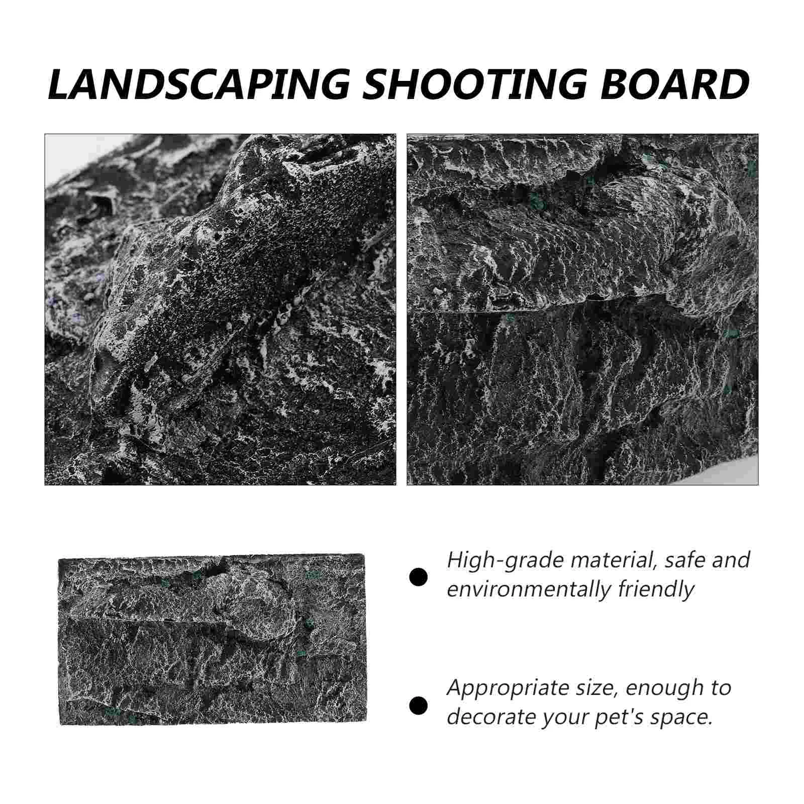 High Grade 3D Background Board Free Splicing Aquarium Background Board Tortoise Tank Decorative Emulation Resin Wall