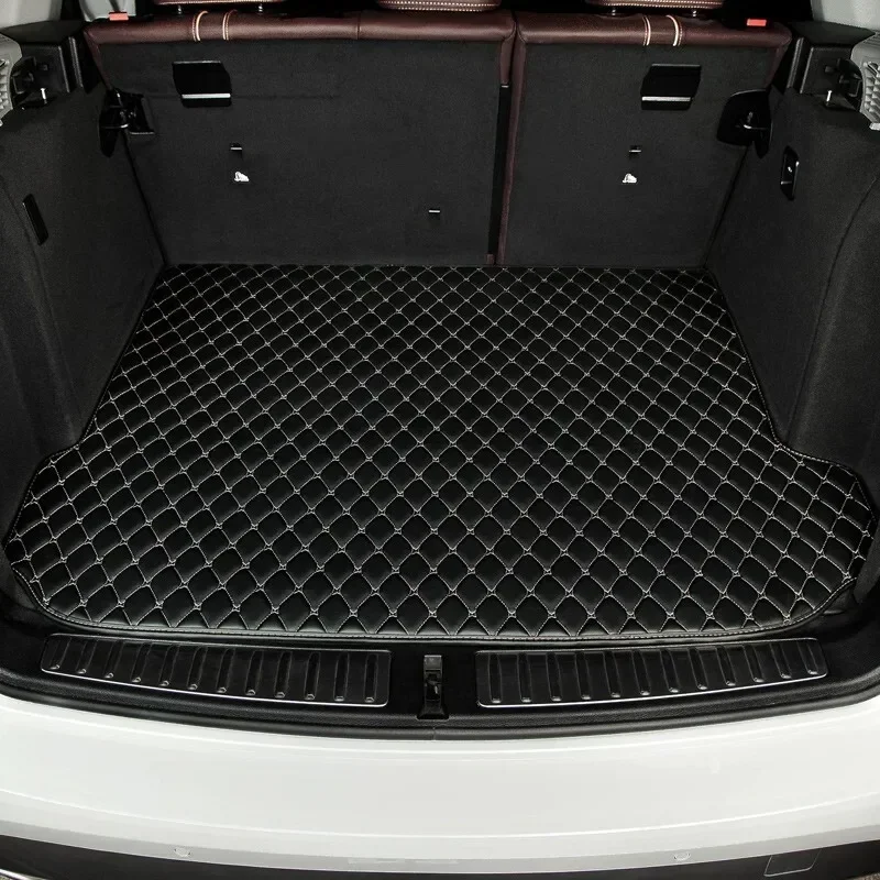 Tappetini per bagagliaio per auto per 7 posti Mitsubishi Outlander 2022 2023 2024 2025 2026 Coperture Cargo Liner Tappeto Accessori interni Veicolo