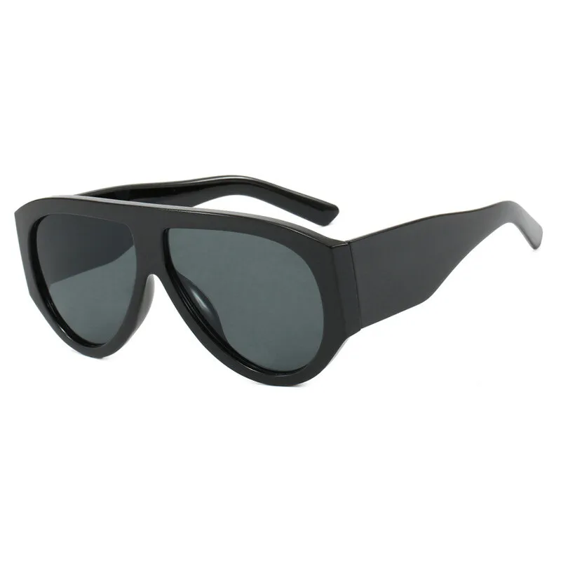 Luxury Oversized Pilot Sunglasses with Windproof Trendy Shades
