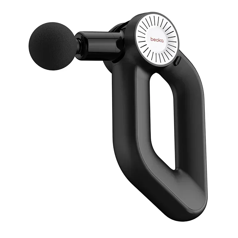 Beoka D6 professional body massager high frequency vibration fascial muscle gym massage gun heated function beauty instrument