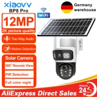 6K 12MP HD caméra solaire Wifi extérieure IP sans fil sécurité CCTV Surveillance PTZ Vision nocturne PIR caméra de détection humaine 1