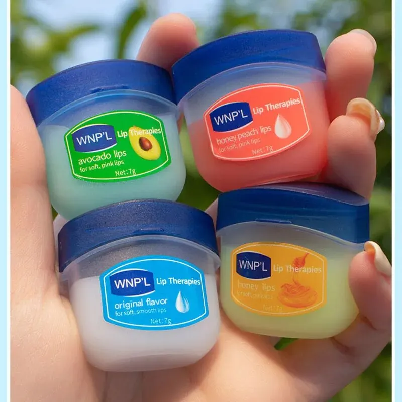 4pcs Natural Plant Lipstick Whitening Lipstick Base Moisturizing Cream Anti Crack Lip Care Jelly Color Makeup Lip Gloss 2