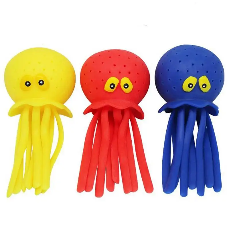 

Sponge Absorbent Octopus Water Game Toys Swimming Bath Toys Squeeze Playing Water Toys Children Summer Pool Toys