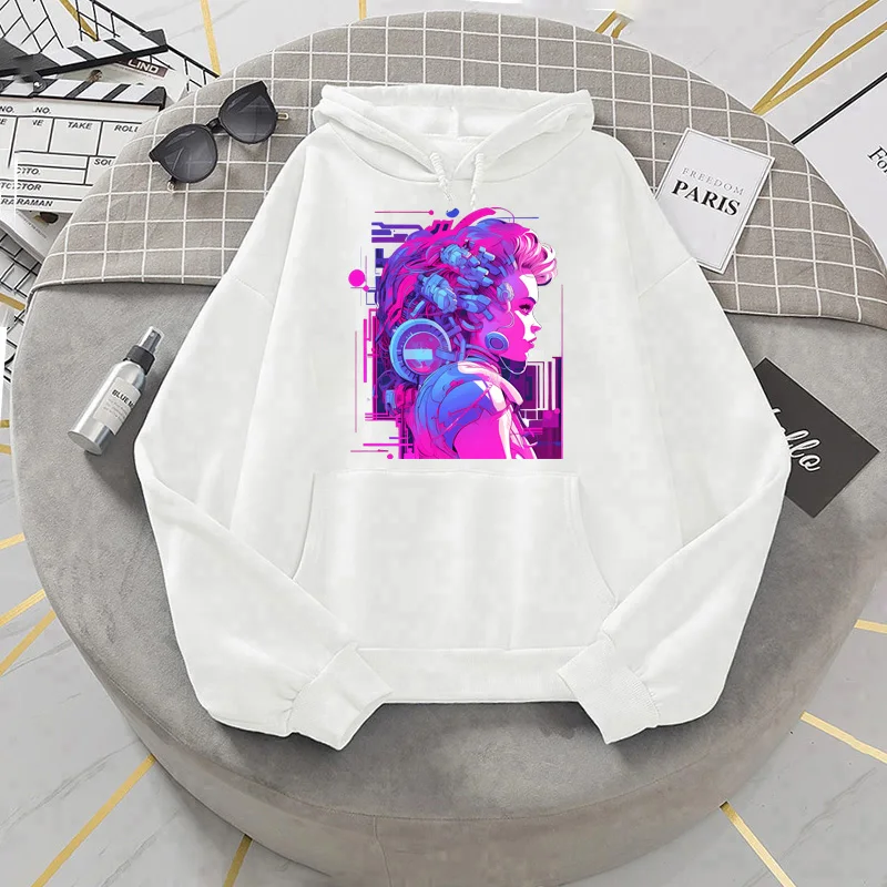 

Забавные мужские повседневные пуловеры в стиле Харадзюку, толстовки с капюшоном и забавным мультяшным аниме принтом, модная осенне-зимняя толстовка с круглым вырезом, топы унисекс