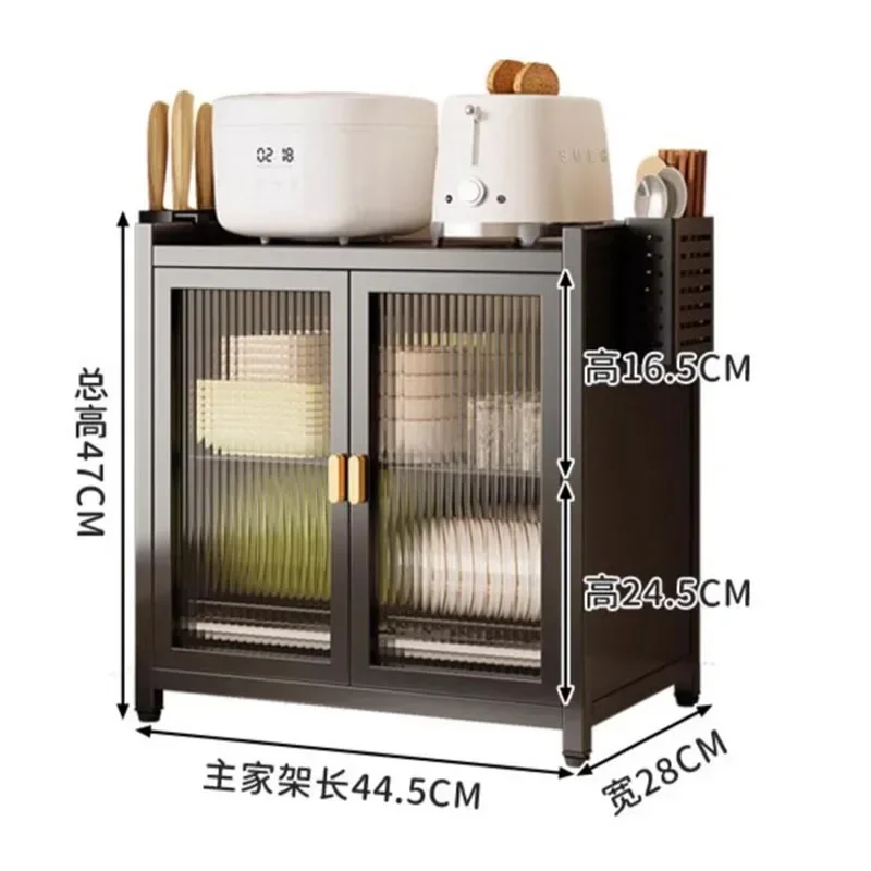 Acrylic Doors Decorated Sideboard Italian Luxury Nordic Shelves Cabinet Showcase Display Muebles De Cocina Bedroom Furniture