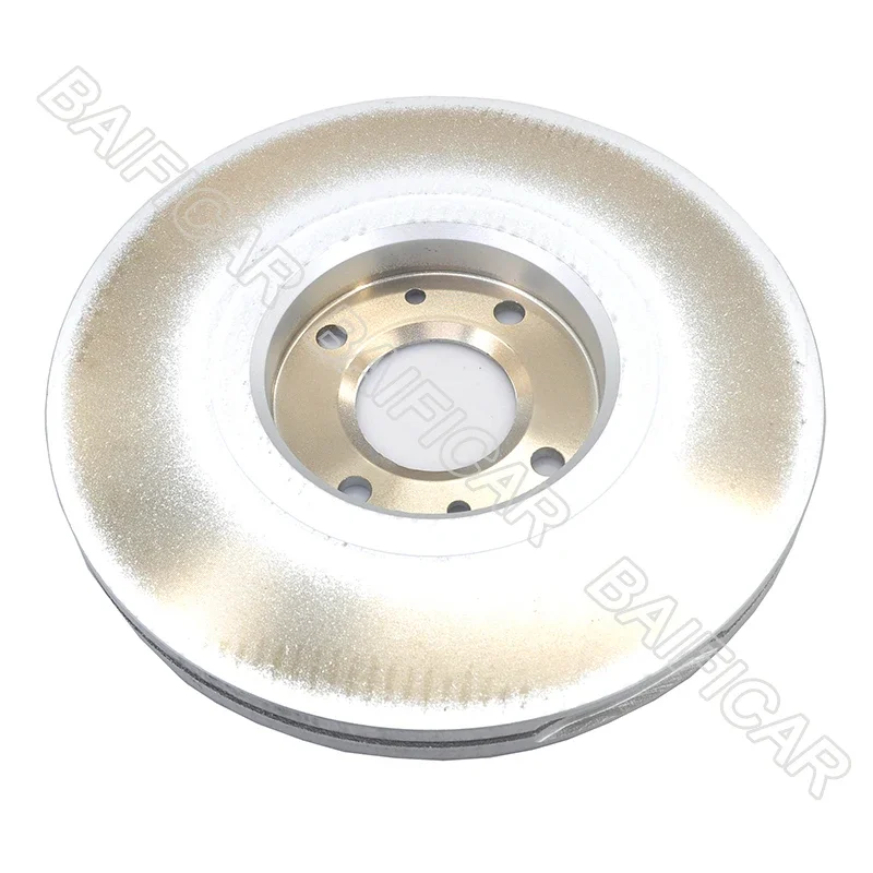 Baificar Genuine 2 Pcs Front Right Left Brake Disc 9809266280 9687602180 4249J6 For Peugeot 207 208 307 308 3008 Citroen C4