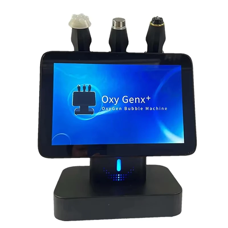 3 In 1 Ultrasonic RF Oxygen Facial device Skin Care CO2 Oxygen Bubble Exfoliate Oxygen Jet Peel Facial Machine 2