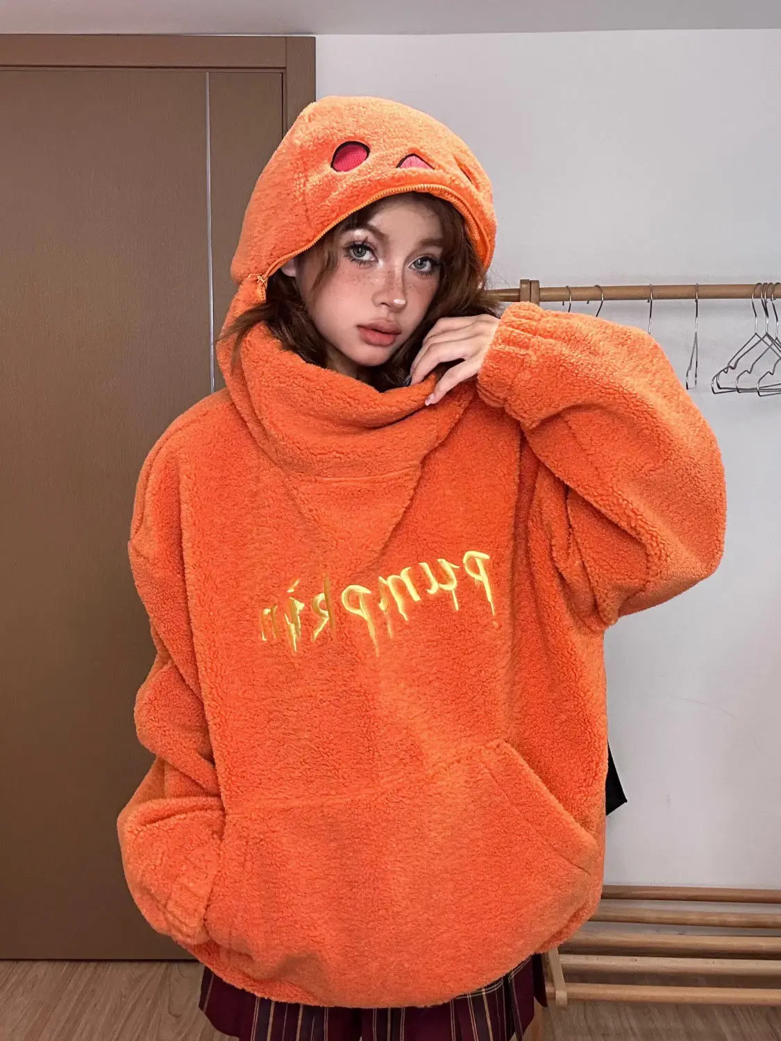 Y2K Winter Autumn Hoodie Womens Harajuku Kawaii Clothing