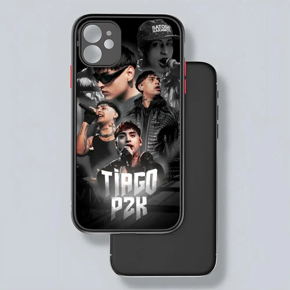 Tiago PZK Rapper Matte Transparent Phone Case Cover for iPhone 13 Pro (Z7)