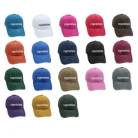 Reputation Baseball Cap Embroidery Retro Style Dad Hat Cotton Unisex Concert Hats Adjustable 2