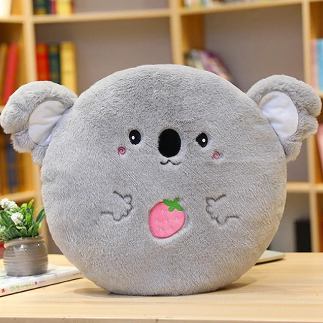 Soft New Koala Rabbit Penguin Monkey Plush Toys Cartoon Animal Stuffed Doll Chair Cushion Sofa Pillow 1PC 48cm