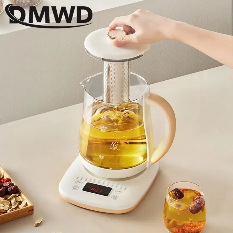 1.8L health Pot Multifunctional Scented teapot Electric Kettle Automatic Keep warm Temperature Adjustable Dessert Soup Stew pot
