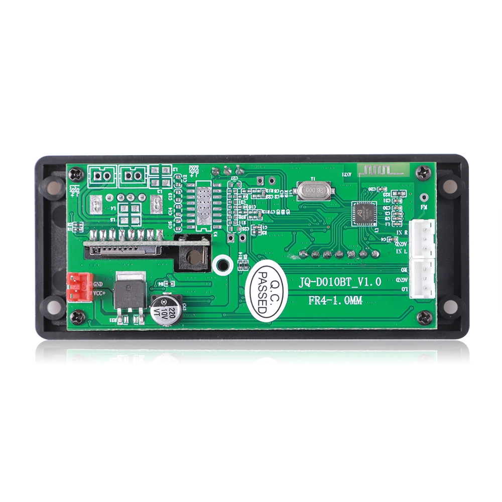 Color Screen 12V Decoder Board Bluetooth5.0 Car MP3 Player USB Recording Module Support FM AUX call Recorder Folder switching