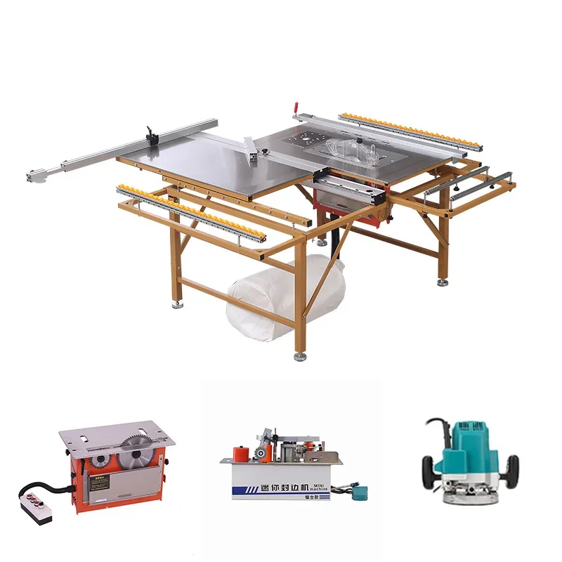 MultiSawMachinesPanelSawAutomaticTableSawMachineAndRouter