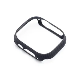 Premium Genuine Carbon Fiber Protective Cover for 49MM(Ultra1 Ultra2) (Matte Black)