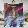 Juice Wrld Flannel Blanket Rapper Freestyle Colorful Super Warm Throw Blanket for Chair Sofa Bed Picnic Bedspread Sofa Bed Cover 1