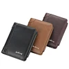 New Leather Men Wallets High Quality Zipper Short Desigh Card Holder Male Purse Vintage Coin Holder Men Wallets 6