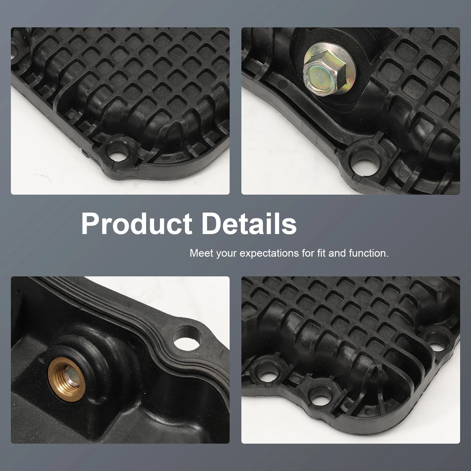 Car Repairing Oil Pan 11110-6RC1B 111106RC1B for Nissan Rogue 1.5 Engine-ABS Engine Oil Pan