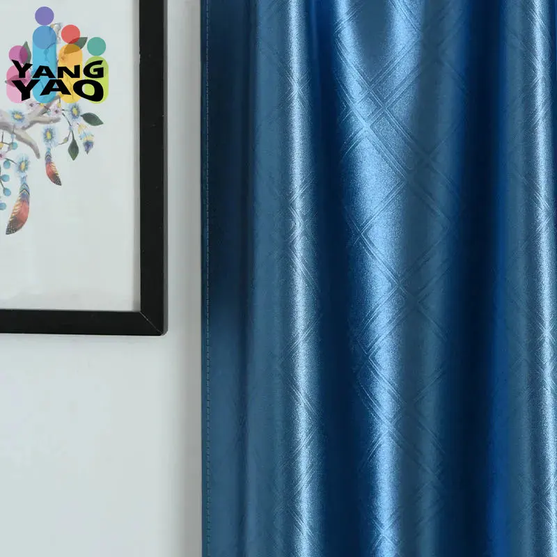 

New Vertical Blackout Blind Curtains Drapes Thermal Insulated Self-Sticky Curtain Hanging without Rod Match Window-Shades TJ7125