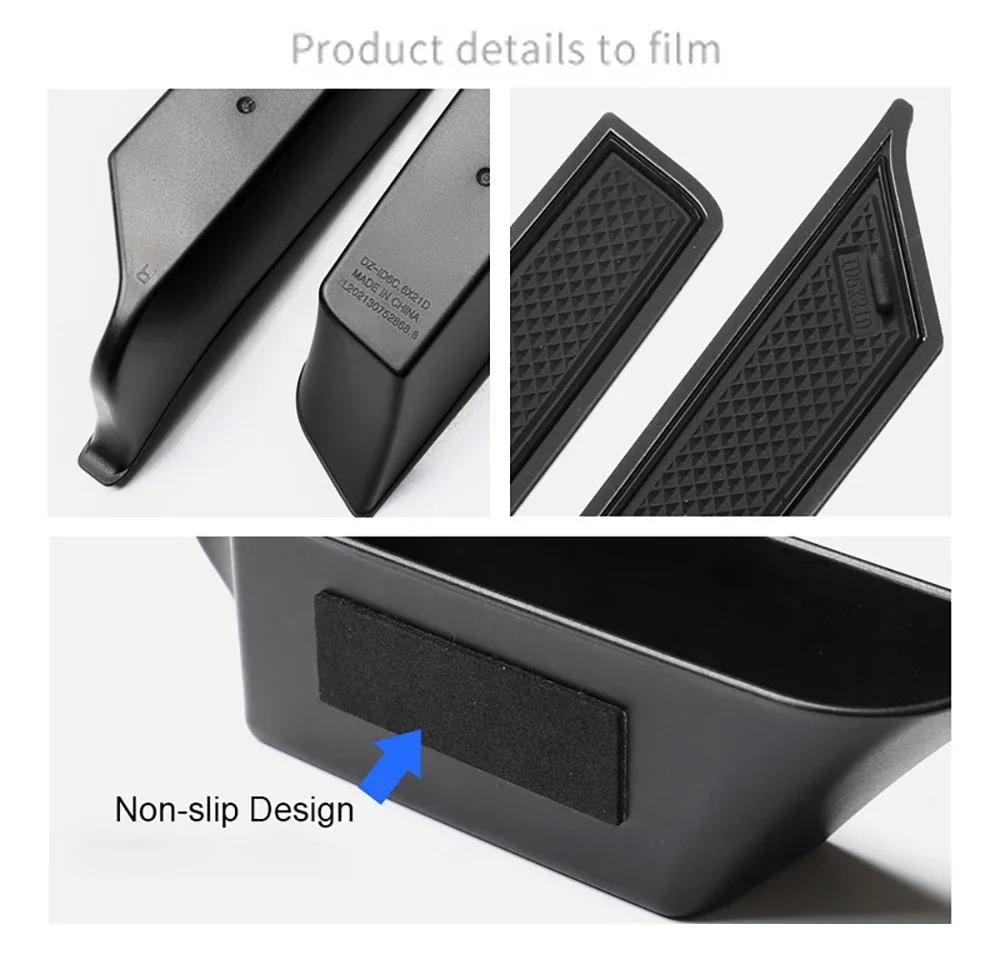 

Ящик для хранения дверных ручек для 2022 2021 VW ID.6 X CROZZ пассажирский Органайзер-держатель лоток автомобильные аксессуары для Volkswagen ID6